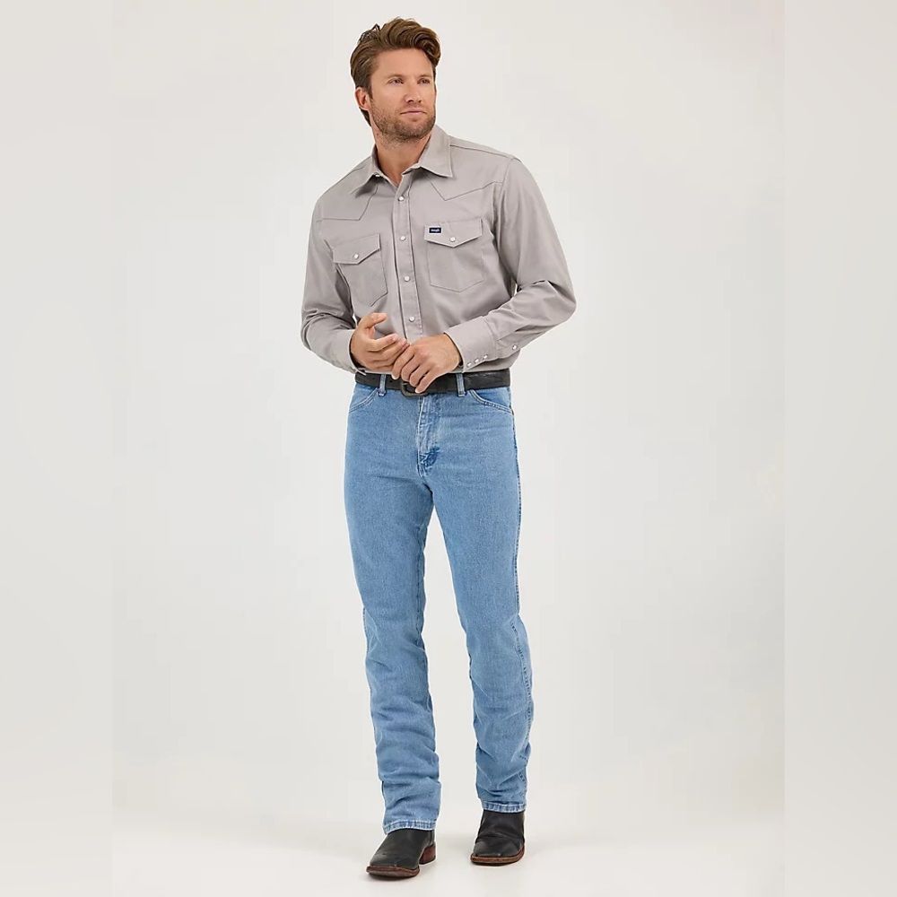 Wrangler Cowboy Cut Slim Fit Jeans in Antique Wash